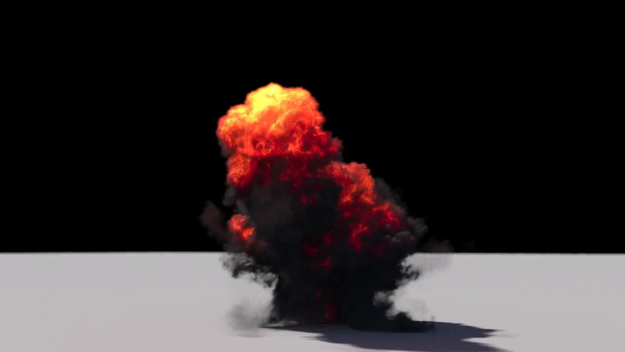 Houdini Pyro - Explosion - YouTube