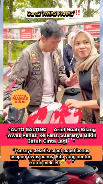 Ariel noah bikin mbaknya salting🤣‼️ #shortvideo #beritaartis