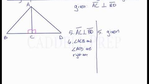 Using Perpendicular Lines to Prove Angles Congruent