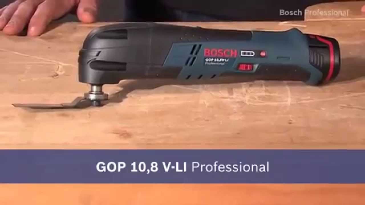 Резак универсальный аккумуляторный Bosch GOP 10.8 V-LI