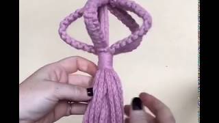 How to Make a Macrame Crown Planter