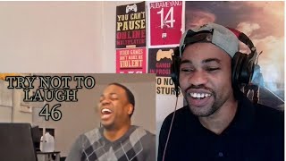 Try not to laugh CHALLENGE 46 - by AdikTheOne REACTION