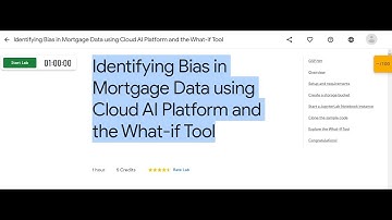 Identifying Bias in Mortgage Data using Cloud AI Platform andthe What if Tool| #30daysofgooglecloud|