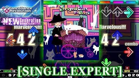 【DDR A】 StrayedCatz [SINGLE EXPERT] 譜面確認＋Clap