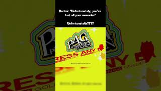 “You lost your memory…” Me: “UNFORTUNATELY 😏” #shorts #persona4golden #atlus