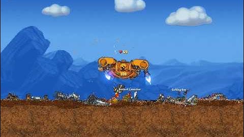 Cortex Command- Crab Shockwave Bomb, Bombing Run, and Abduction