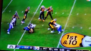 DEVLIN HODGES' GAME-ENDING SACK+INTERCEPTION