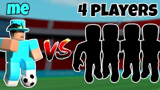 Can I Win a 4v1 In Touch Football Roblox?