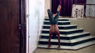 HANDSTAND DOWNSTAIRS + HANDSPRINGS