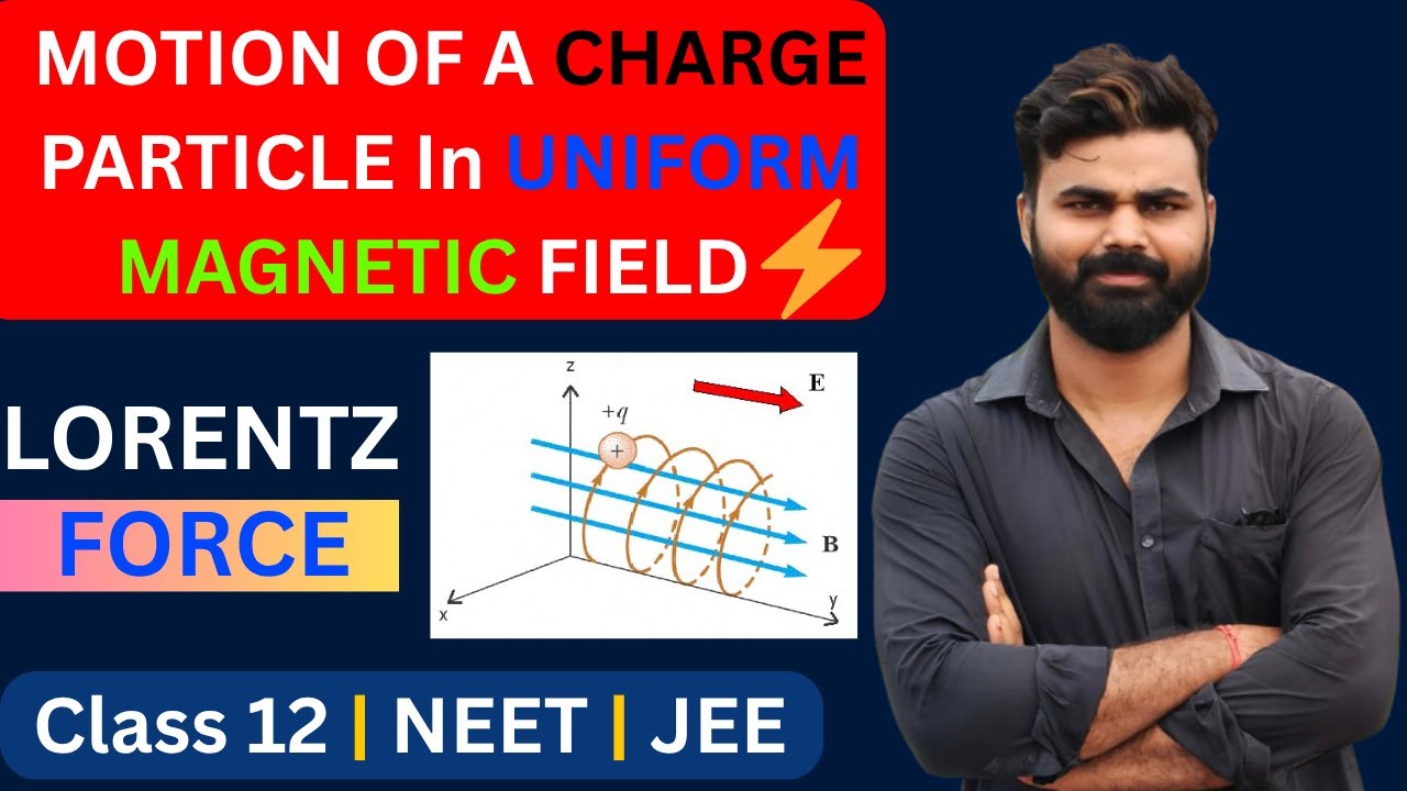 Motion of a Charged Particle in Uniform Magnetic Field | Class 12 ...