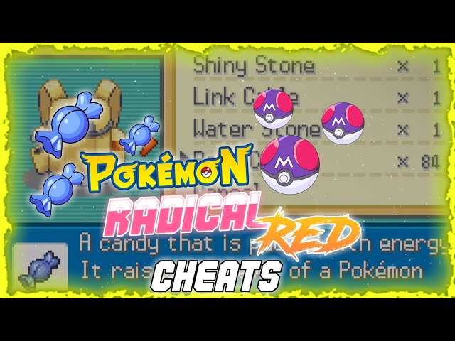 Two brand new cheat codes in pokemon radical red 4.0! #pokemon #nuzloc, pokemon radical red