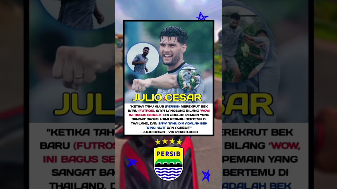 Julio Cesar: Putros bek HEBAT 🔥🔥🔥 