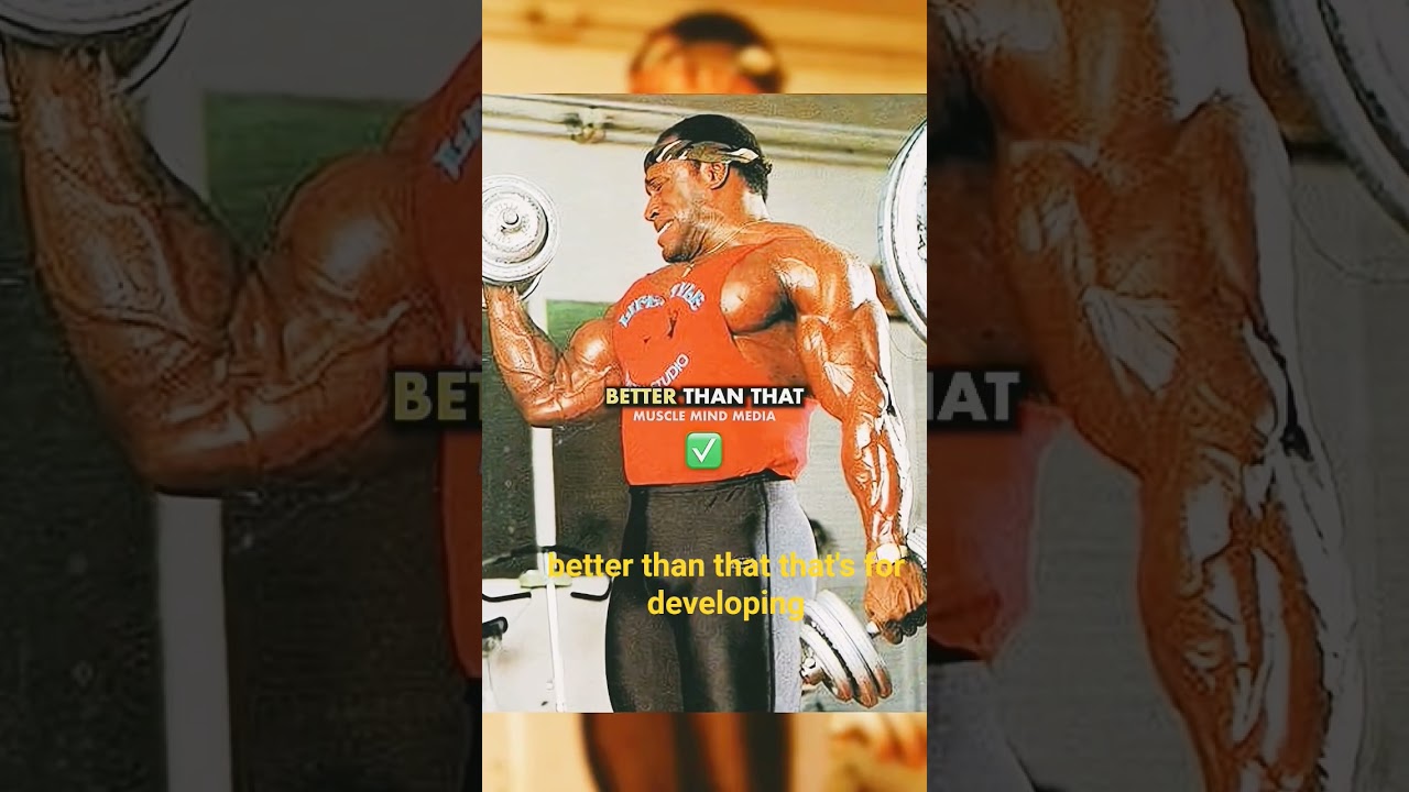Lee Haney: The Only Bicep Exercises Your Needs
