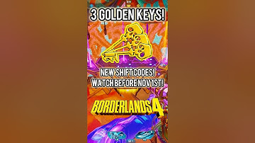 Borderlands 4 New SHiFT Codes for 3 Golden Keys! 🔑