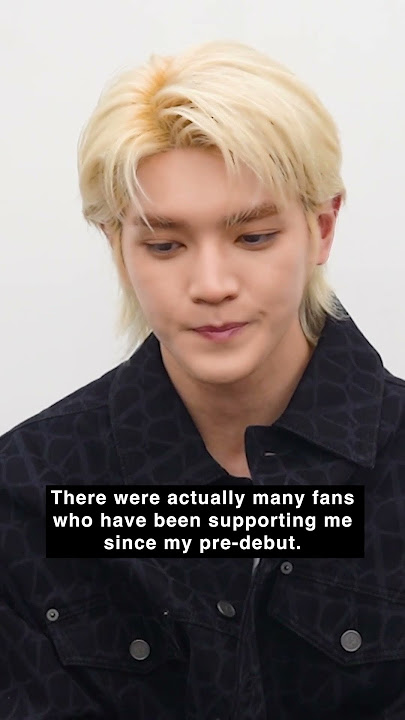 @TAEYONG from @NCTsmtown on being recognised for the first time