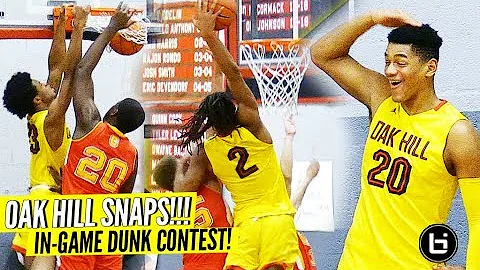 Cole Anthony Catches NASTY BODY!! Oak Hill ENDING ...
