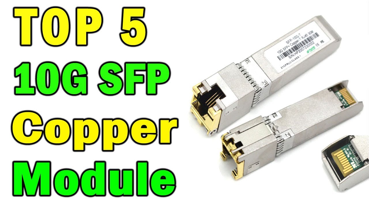 Top 5 Best SFP Copper Module In 2020 - YouTube