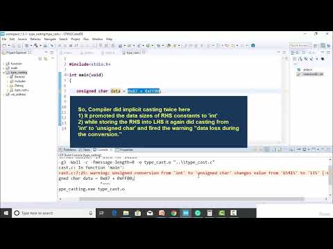 52   Typecasting in C