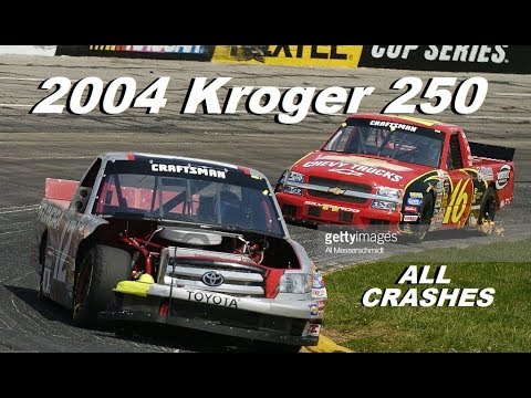 zachary quinto All NASCAR Crashes from the 2004 Kroger 250