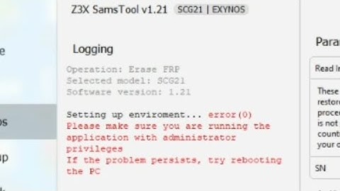 "HOW TO FIX THE Z3X SAMS TOOL ADMINISTRATOR ERROR" 1000%👍