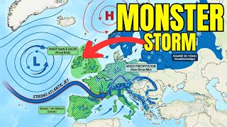 Extreme Europe Weather: Massive Snowstorm & Atlantic Flood Threat (Feb 2026 Forecast)