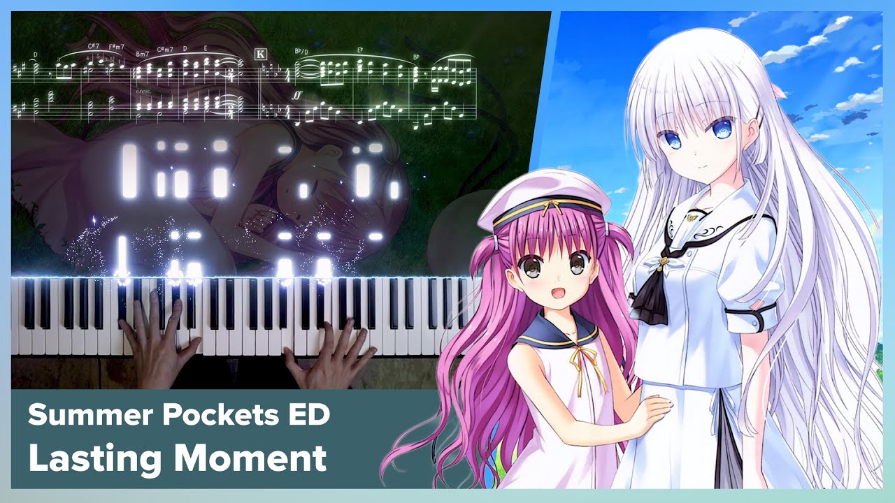 Summer Pockets ED - "Lasting Moment" - Piano Cover / Konomi Suzuki