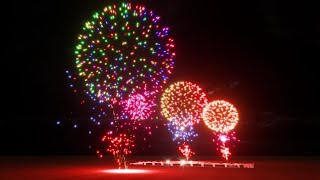 Vasto Marina, i fuochi d'artificio musicali virtuali del 2023