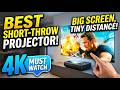 14 Best Short Throw Projectors You Can Buy Right Now (2026 Edition)