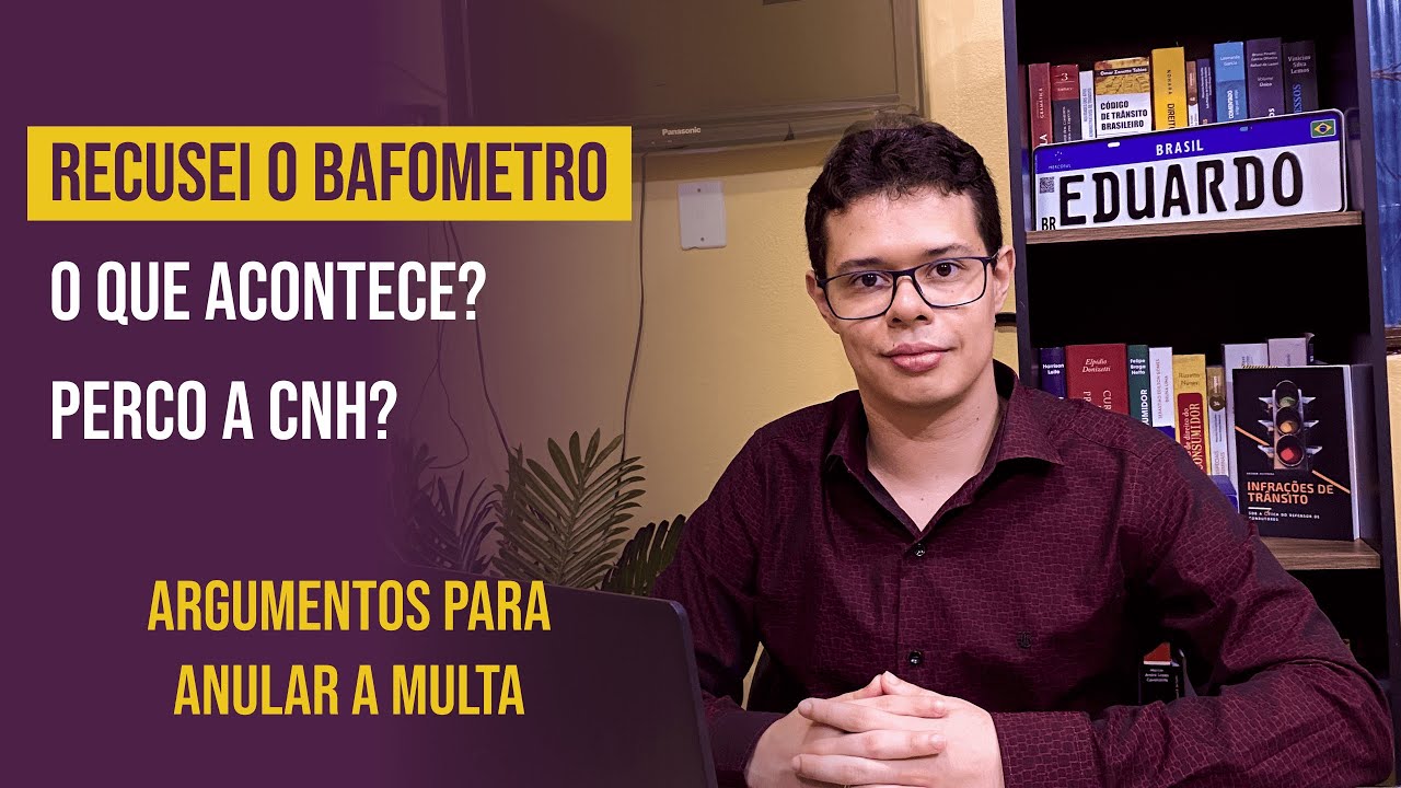Recusei o bafômetro, e agora? O que acontece? Como recorrer? Art. 165-A do CTB (lei seca)