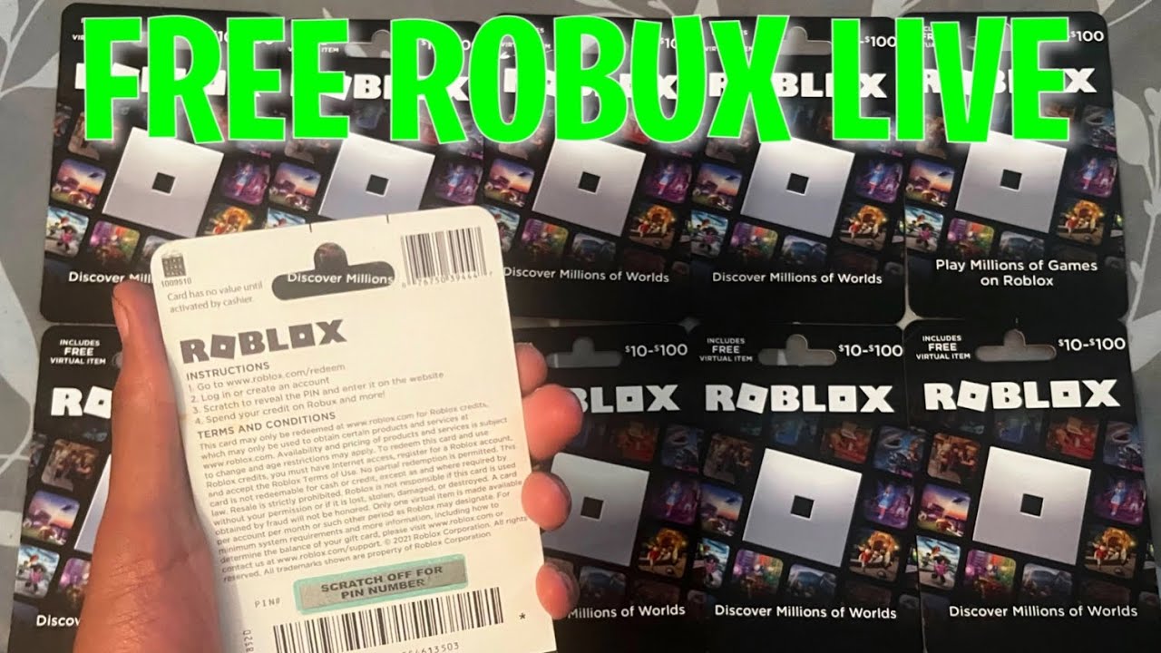 🔴 FREE 100,000 ROBUX GIVEAWAY LIVE! (Roblox)