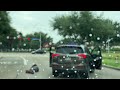 *Caught on Camera* Driver Runs Down Man During Road Rage Incident