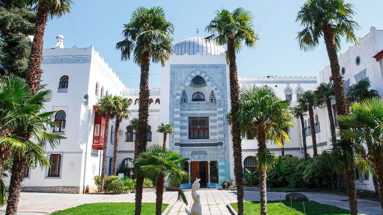 Санаторий «Дюльбер», Крым, Большая Ялта, Кореиз - YouTube