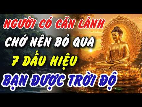 NGƯỜI CÓ CĂN LÀNH CHỚ NÊN BỎ QUA, KHI ÔNG TRỜI MUỐN ĐỘ BẠN, THƯỜNG XUẤT HIỆN 7 DẤU HIỆU NÀY
