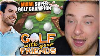 ⛳ GOLF vs MIAMI GOLF CHAMPION 🏆 | Schlag den Nübel #4 | S...
