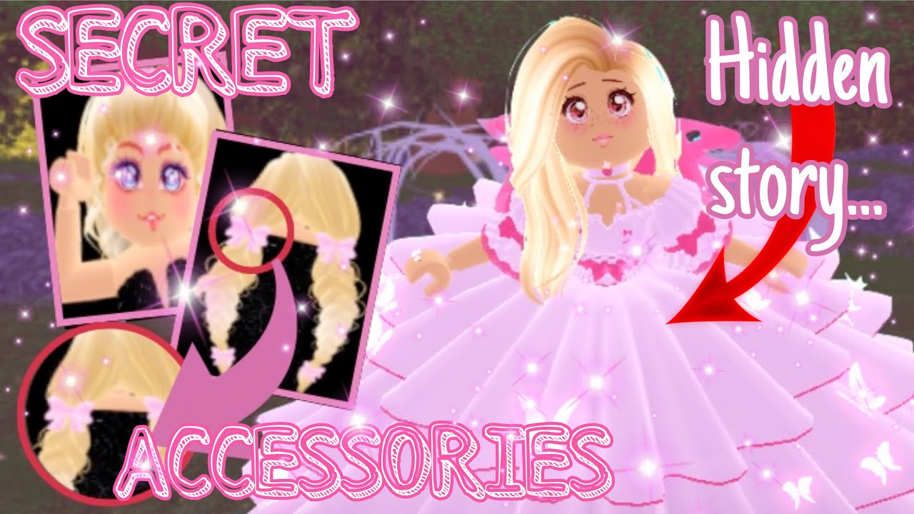 New Secret Accessories Hidden Message Behind The New Skirt And A Giveaway Roblox Royale High Tea Youtube - royale high roblox secrets