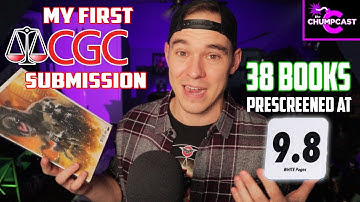 My First CGC Submission | WHAT AM I DOING?! | 9.8 Prescreen
