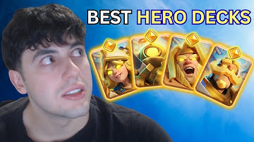 I Tried The Best Hero Decks