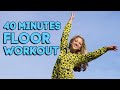 40 Minute Intermediate Floor Workout. Total Body Strength and Length