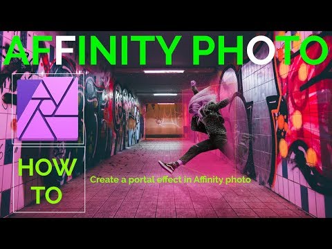 Affinity Photo Tutorial-How to Create a Portal