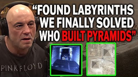 Joe Rogan — Discovery Made by Robotic Satellite Scans Shows a Lost Labyrinth Underneath the Pyramids