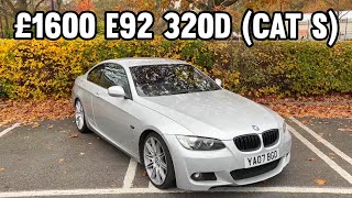 My £1600 BMW 320d M SPORT // *CHEAPEST E92 IN THE UK ?*