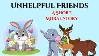 Unhelpful Friends | Moral Story | Childenzia English Story | Moral Story In English