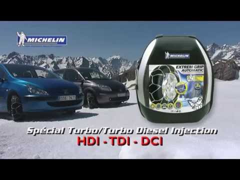 Chaînes neige MICHELIN 4x4 Suv Camping Car Extrem Grip tension