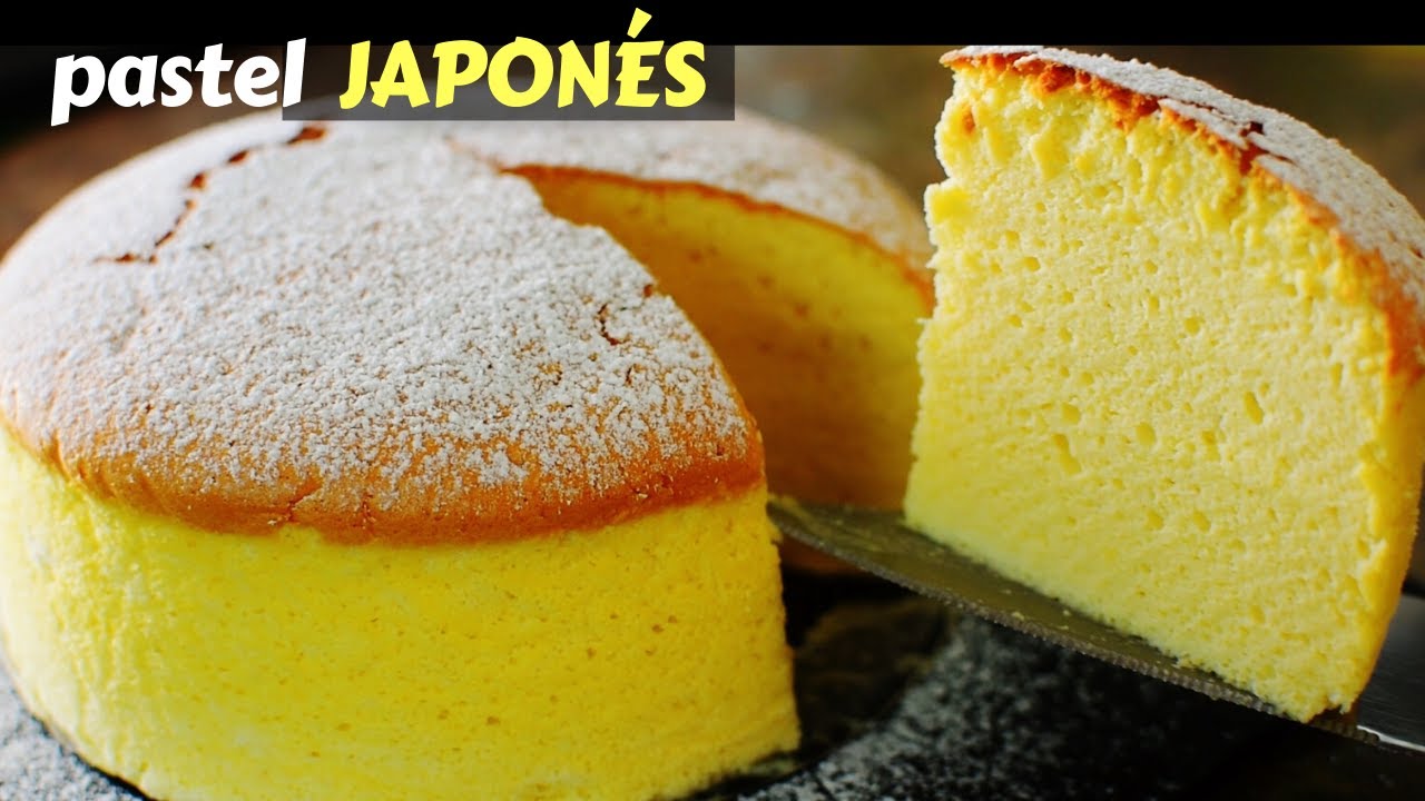 PASTEL JAPONÉS| NUBE|El pastel que TIEMBLA!|Dulce Hogar Recetas - YouTube