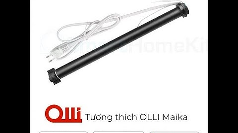 Hướng dẫn sử dụng và cài đặt động cơ rèm cuốn thông minh Tuya GM25