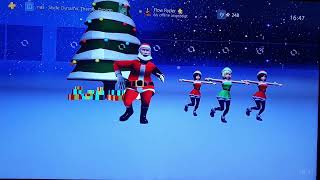 Santa Dance 4K Christmas and New Years Dynamic Theme Ps4 Design extended special Edition & Greetings