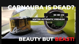 Video Gak Tahu SIapa Yg Mau Nonton 😄: Soft99 Authentic Premium v 3D HD 412 Carnauba Paste Wax