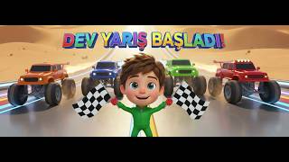 🟢🔴 Büyük Tekerli Arabalar Yarışa Hazır! | Çocuklar İçin Eğlenceli Araba Şarkısı 🚙🎈🎵 screenshot 5