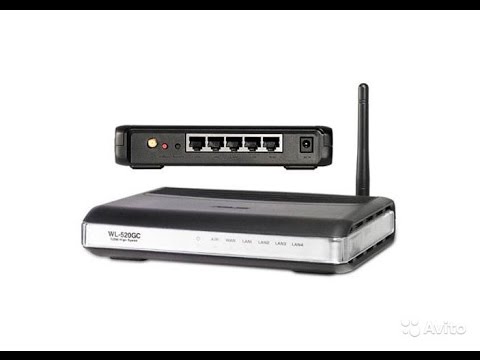 Как настроить роутер ASUS WL-520gC