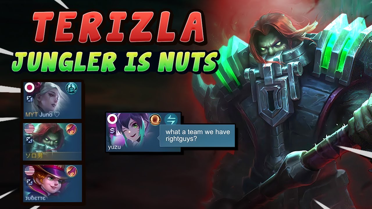 Buffed Terizla Jungler Is Actually Nuts | Mobile Legends